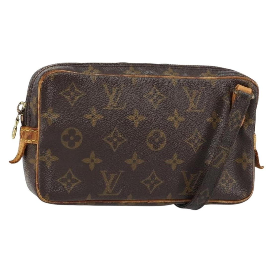 Louis Vuitton M51828 Monogram Canvas Marly Bandouliere Shoulder Bag France (1 of 18)