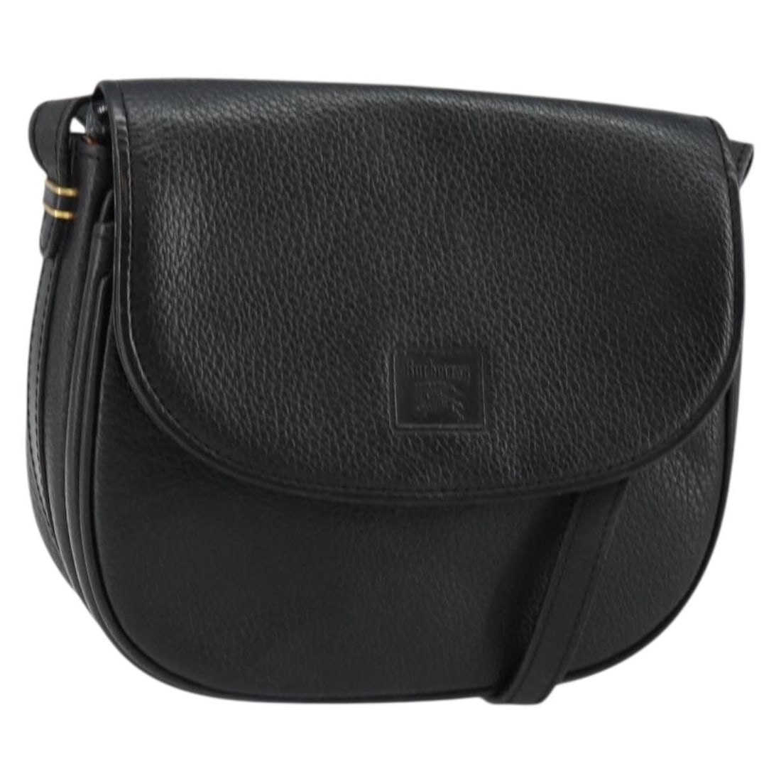 Burberrys Black Gold Leather Shoulder Bag BA7135 (1 of 18)