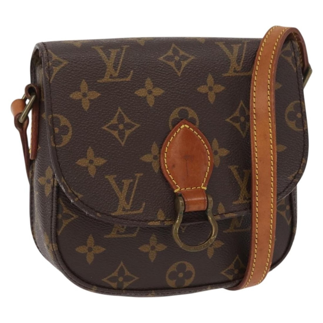 Louis Vuitton Saint Cloud PM Monogram Canvas Shoulder Bag M51244: Louis Vuitton Saint Cloud PM Monogram Canvas Shoulder Bag M51244 This is a Louis Vuitton Monogram Saint Cloud PM shoulder bag crafted from monogram canvas. The bag features an adjustable shoulder stra