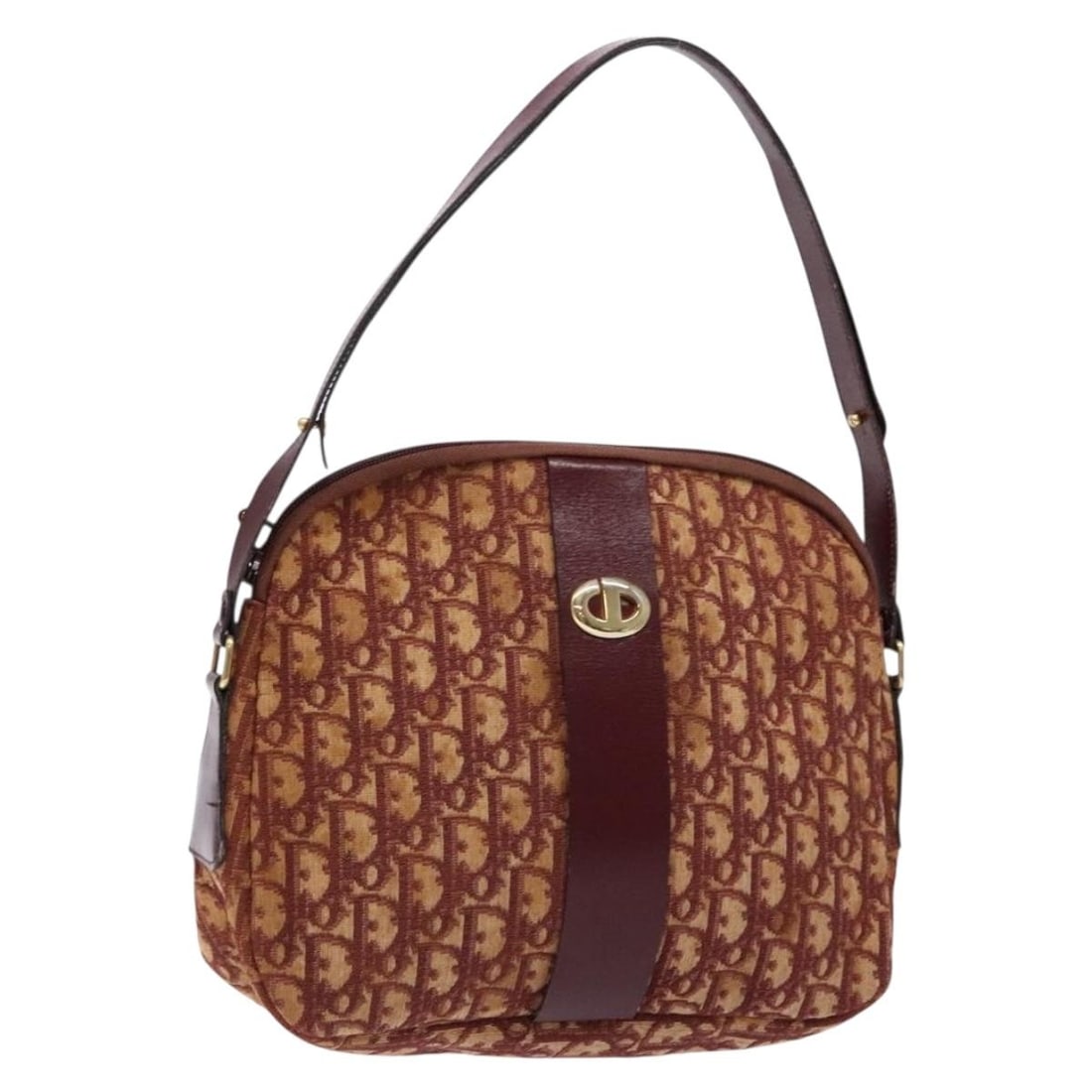 Christian Dior Red Gold Trotter Canvas Shoulder Bag Authentic: Christian Dior Red Gold Trotter Canvas Shoulder Bag Authentic This Christian Dior Trotter Canvas Shoulder Bag combines a striking red and gold color scheme with the iconic Trotter canvas material. Mea