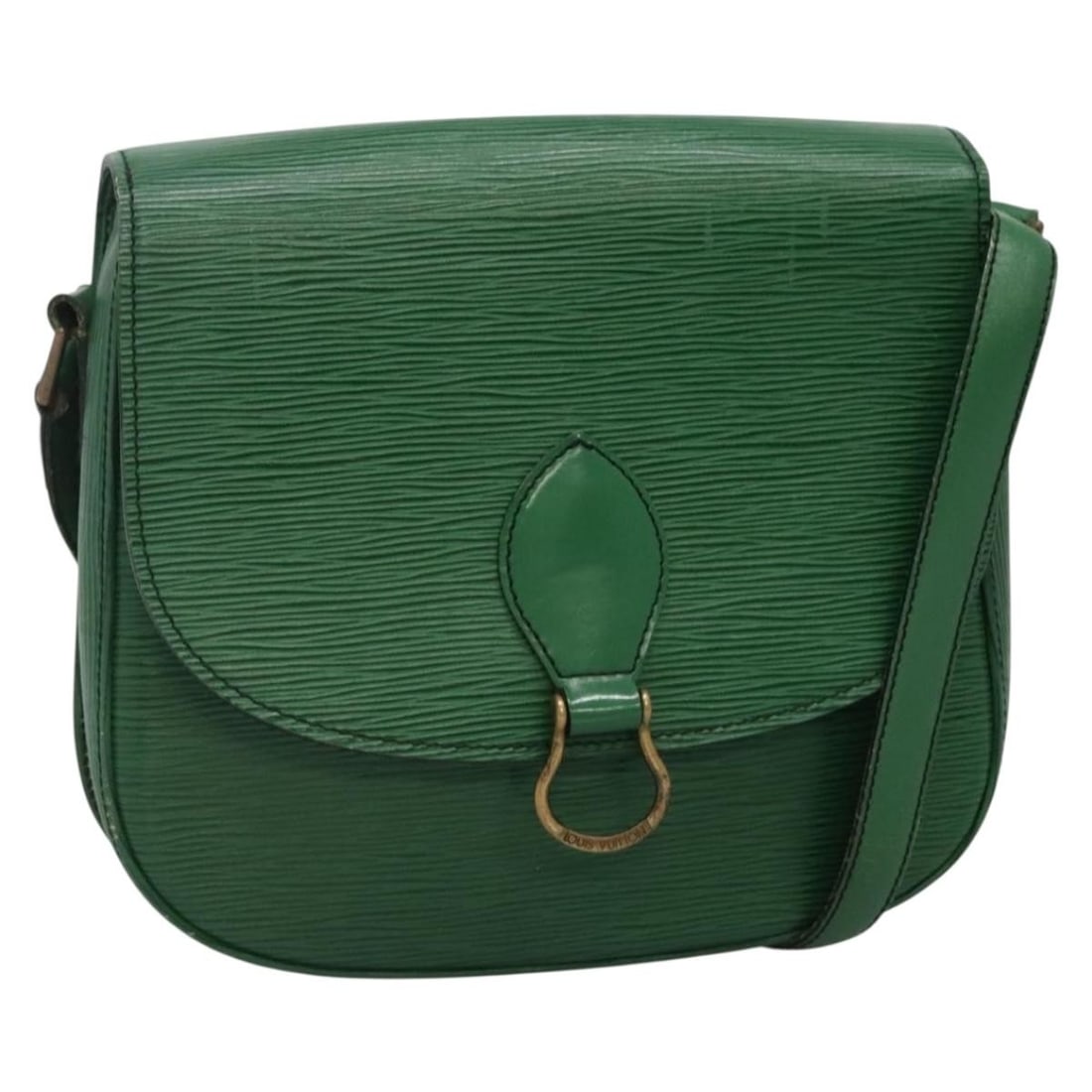 Louis Vuitton Epi Saint Cloud GM Green Shoulder Bag M52194 (1 of 18)