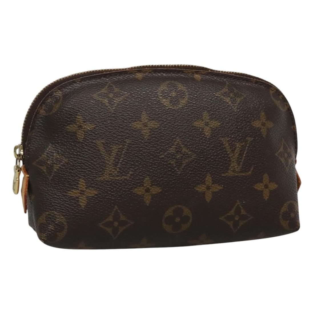 LOUIS VUITTON Monogram Pochette Cosmetic Pouch M47515 Auth Luxury Makeup Bag: LOUIS VUITTON Monogram Pochette Cosmetic Pouch M47515 Auth Luxury Makeup Bag This authentic LOUIS VUITTON Monogram Pochette Cosmetic PM is a stylish and functional cosmetic pouch crafted from Monogram