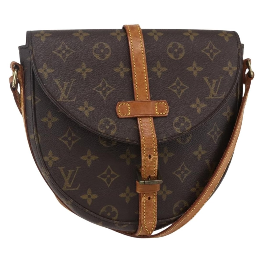 Louis Vuitton Chantilly MM Monogram Canvas Shoulder Bag M51233 France: Louis Vuitton Chantilly MM Monogram Canvas Shoulder Bag M51233 France This is a Louis Vuitton Monogram Chantilly MM shoulder bag crafted from signature Monogram canvas. The bag features an adjustable