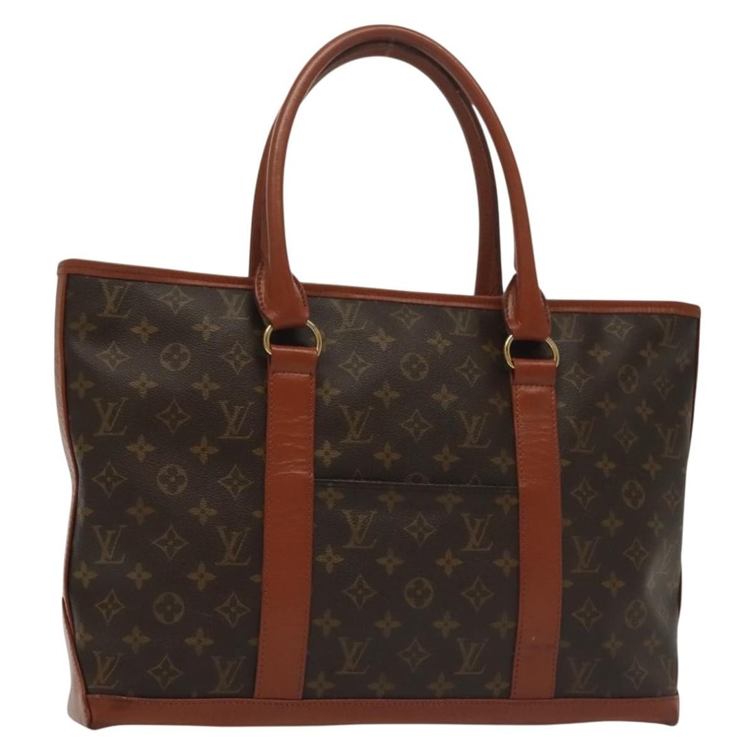 LOUIS VUITTON Monogram Sac Weekend PM Hand Bag M42425 Auth (1 of 18)