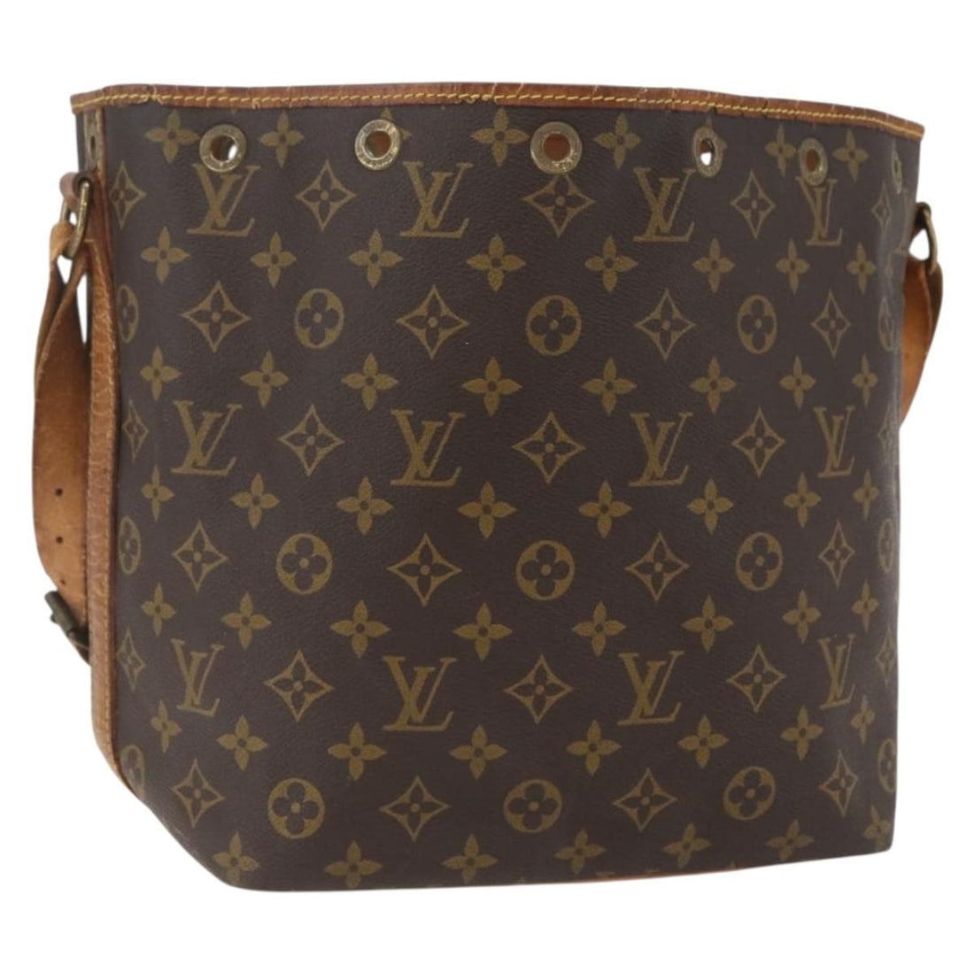 Louis Vuitton Petit Noe Monogram Canvas Shoulder Bag M42226 France (1 of 18)