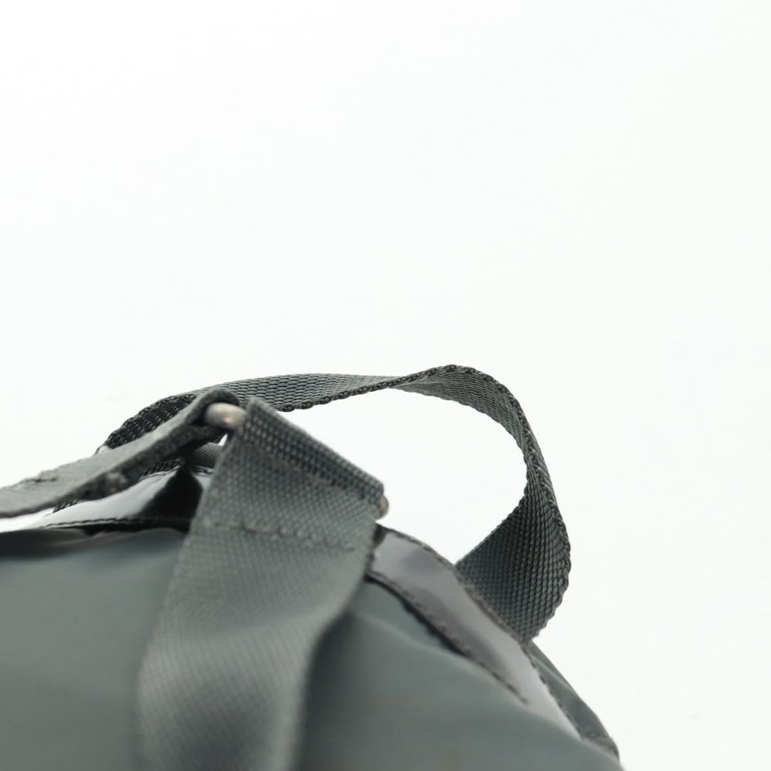 Nylon Gray Silver PRADA Backpack Made in Italy - 8