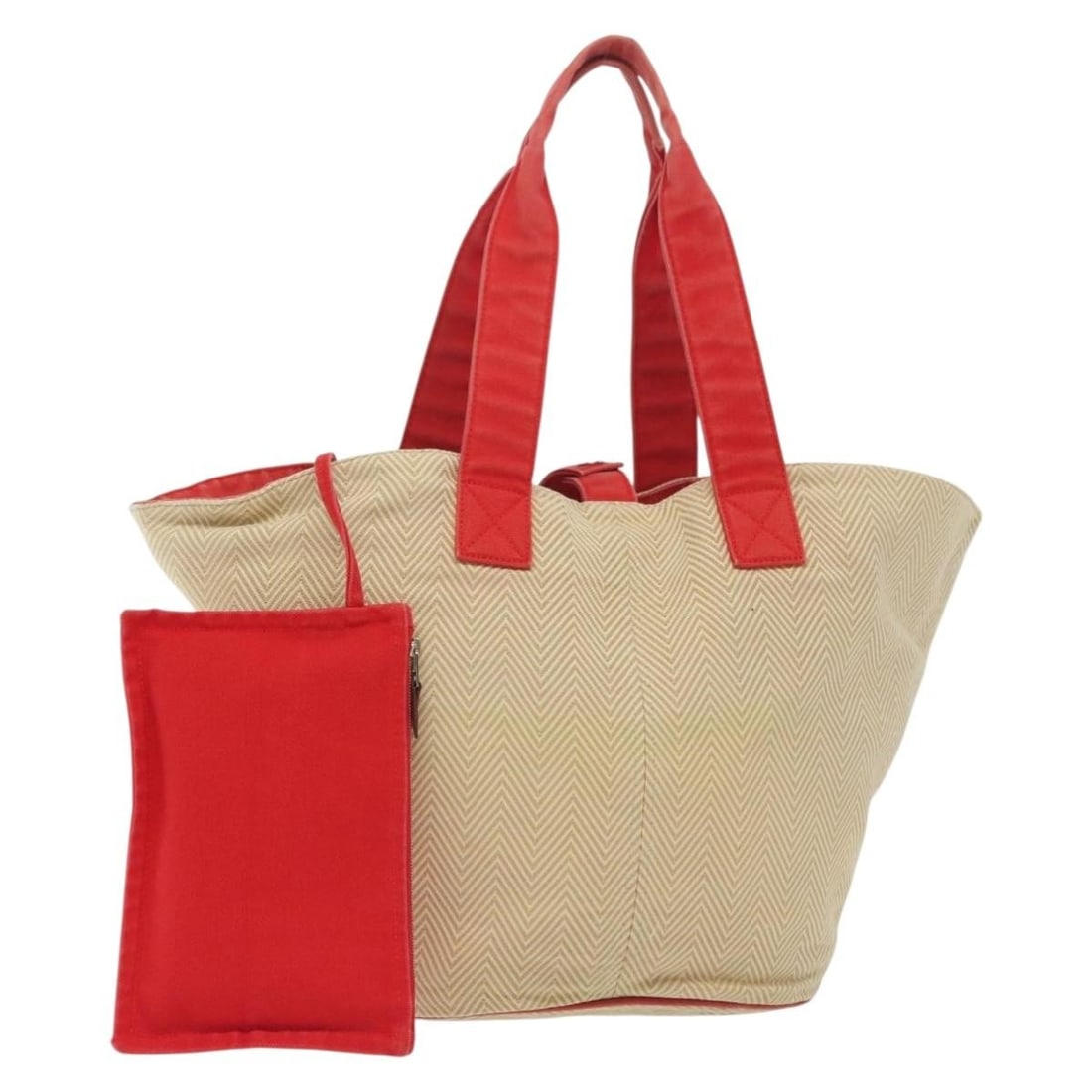 HERMES Panier Plage PM Tote Bag Beige Red Silver Canvas Made in France: HERMES Panier Plage PM Tote Bag Beige Red Silver Canvas Made in France Discover the elegance of the HERMES Panier Plage PM Tote Bag, a perfect blend of style and functionality. Crafted from durable ca