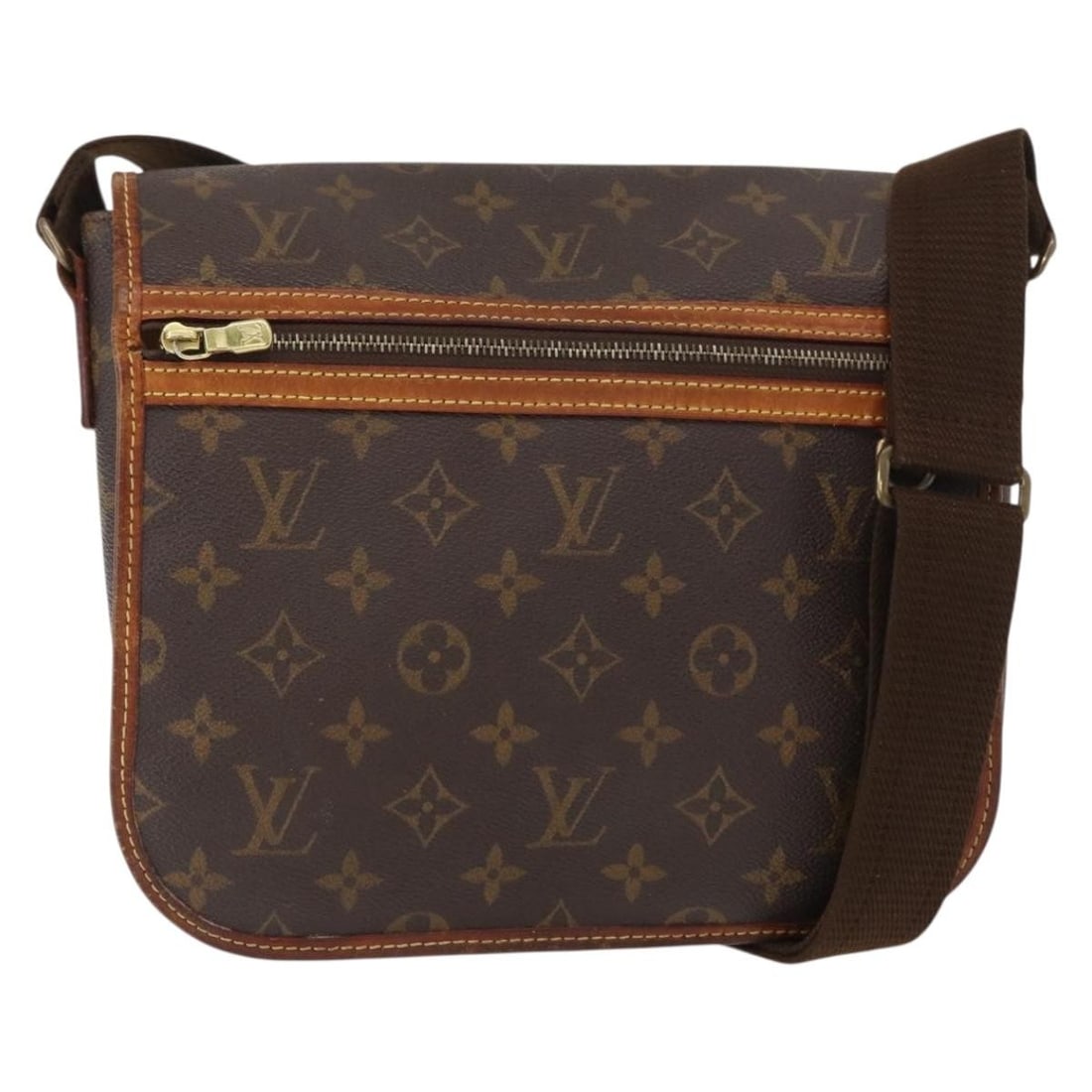 LOUIS VUITTON Monogram Messenger Shoulder Bag M40106 Auth France (1 of 18)