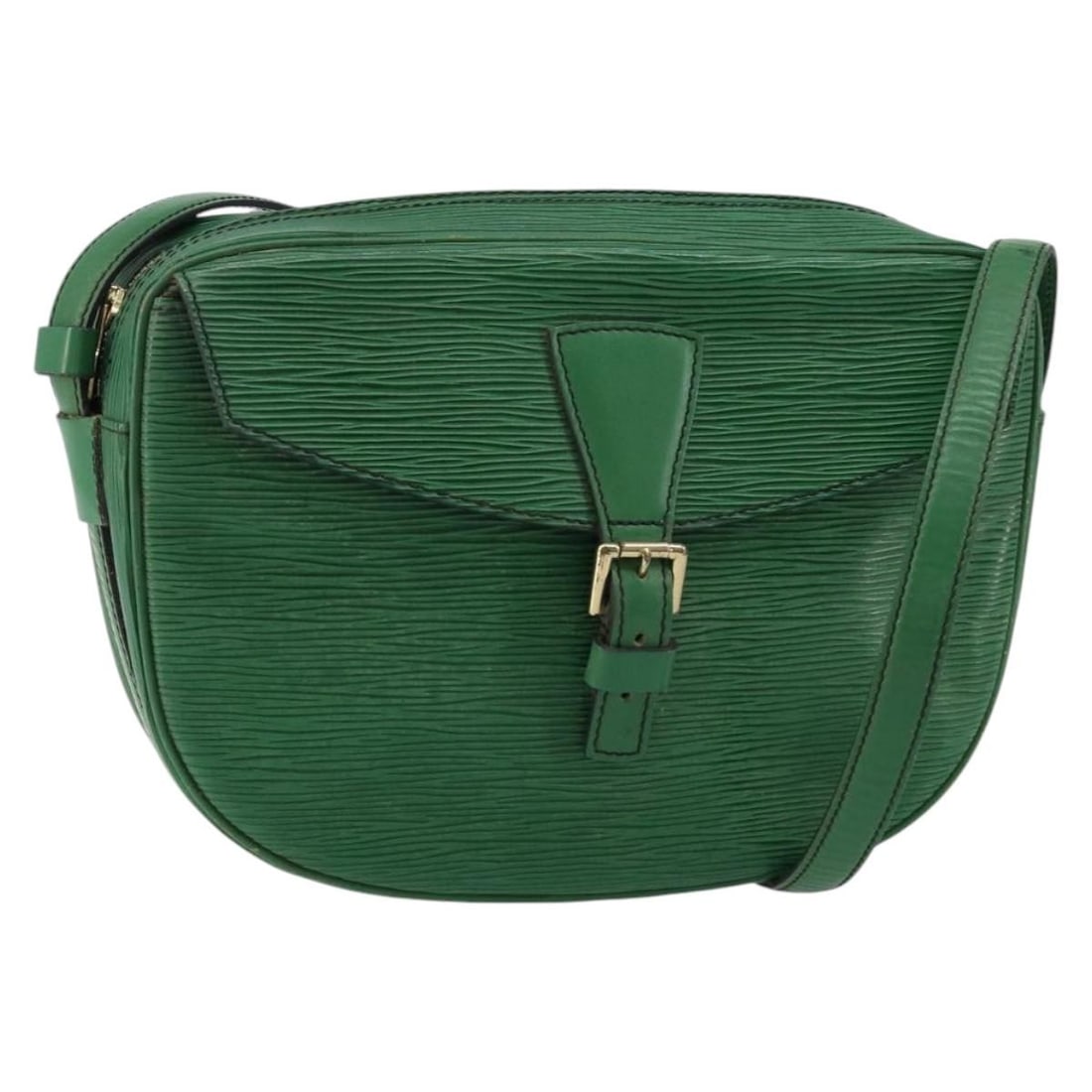 LOUIS VUITTON Epi Jeune Fille MM Green Shoulder Bag M52154 Auth (1 of 18)