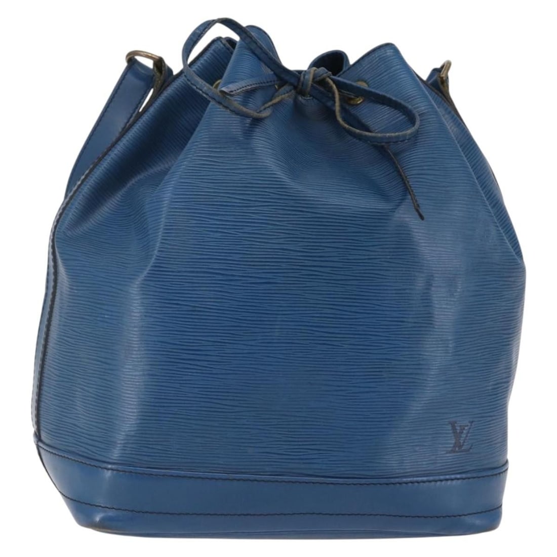 Authentic LOUIS VUITTON Epi Noe Shoulder Bag Toledo Blue M44005: Authentic LOUIS VUITTON Epi Noe Shoulder Bag Toledo Blue M44005 This authentic Louis Vuitton Epi Noe Shoulder Bag in Toledo Blue is a stylish accessory that showcases the brand's iconic craftsmanship.