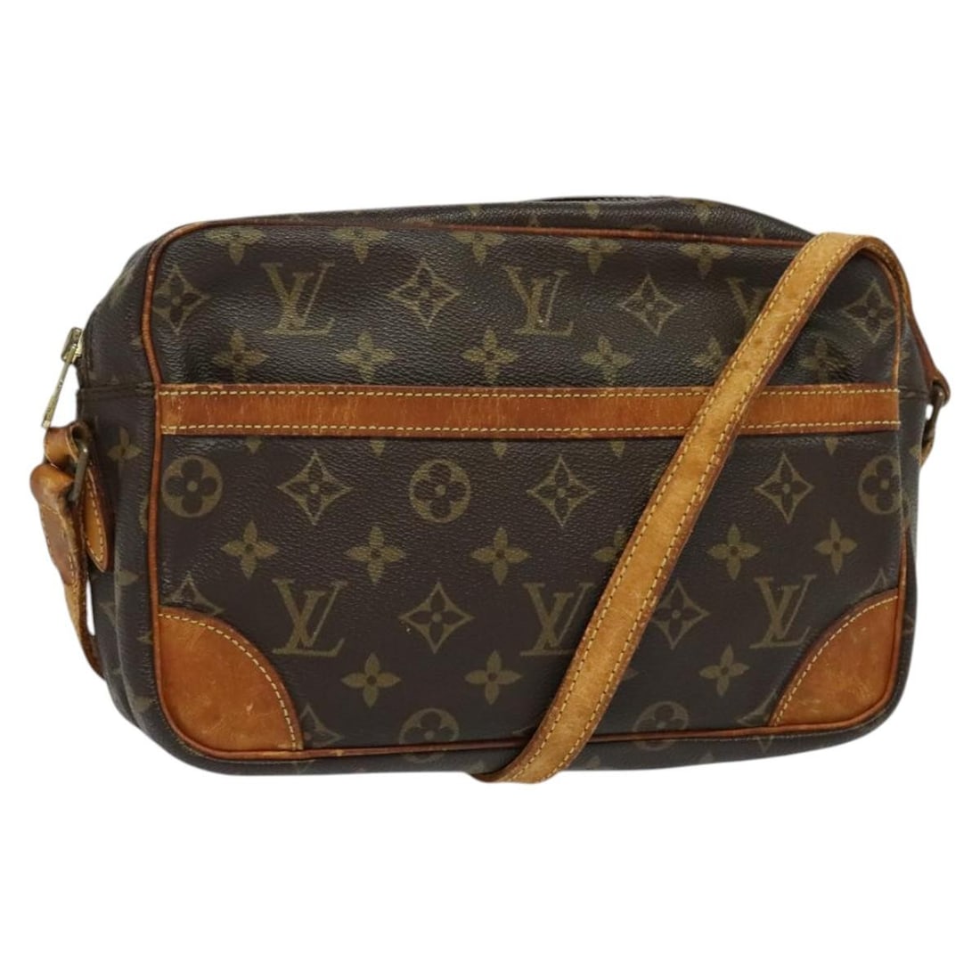 LOUIS VUITTON Monogram Trocadero 27 Shoulder Bag M51274 Authentic (1 of 18)