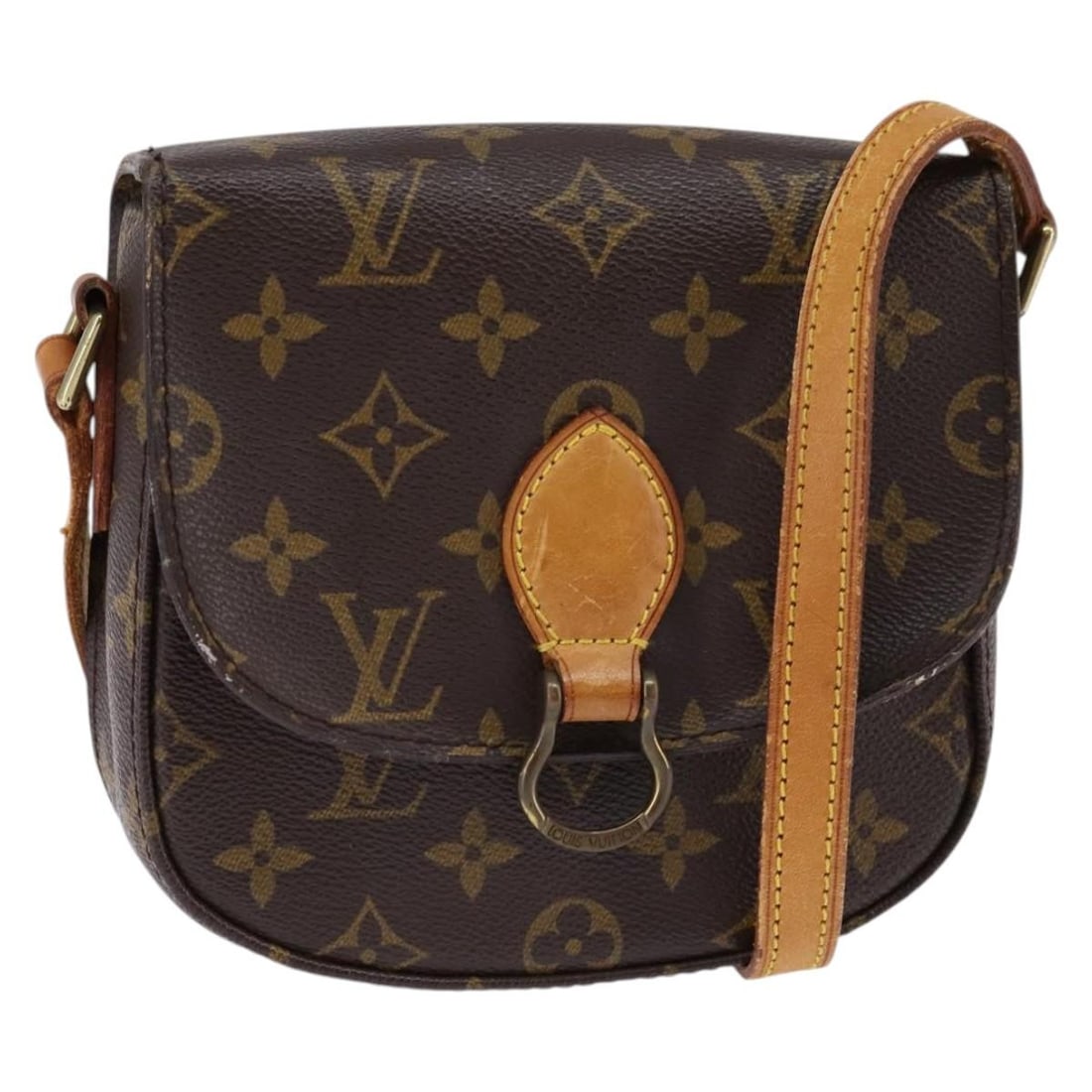 Louis Vuitton Monogram Saint Cloud PM Shoulder Bag M51244 Authentic (1 of 18)