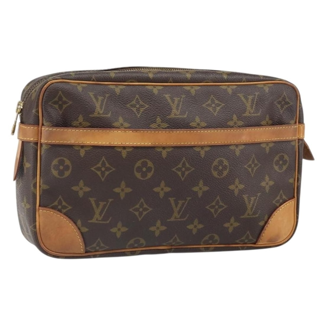 Louis Vuitton Compiegne 28 Monogram Canvas Clutch Bag M51845 France (1 of 18)