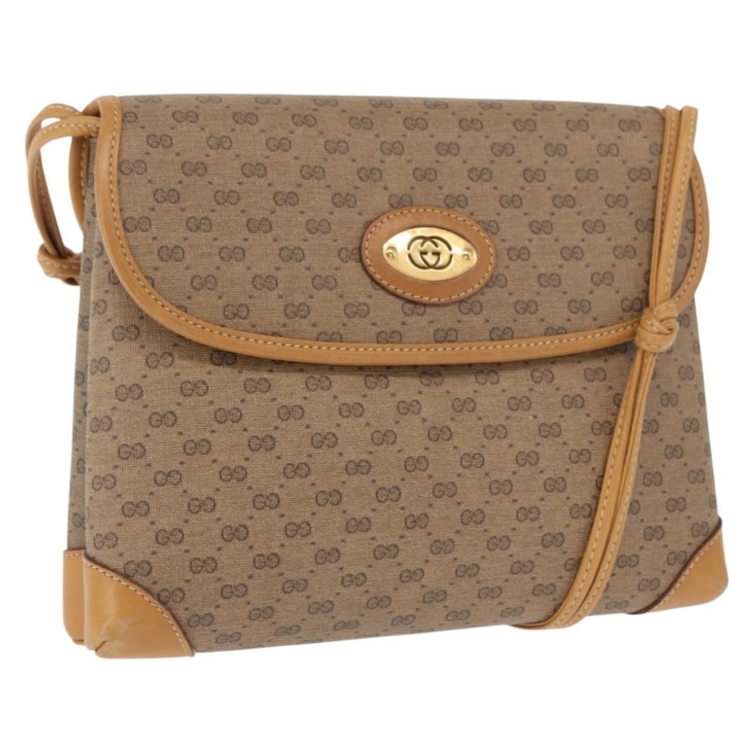 Gucci Micro GG Supreme Beige Gold PVC Shoulder Bag Model 007 49 5548: Gucci Micro GG Supreme Beige Gold PVC Shoulder Bag Model 007 49 5548 This GUCCI Micro GG Supreme shoulder bag features a beige and gold color scheme crafted from PVC leather and Micro Small GG canvas.