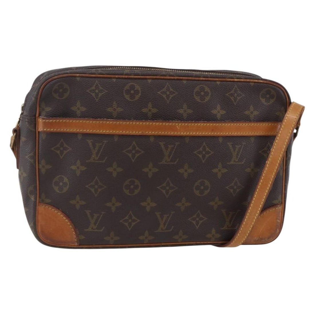 LOUIS VUITTON Monogram Trocadero 30 Shoulder Bag M51272 Auth (1 of 18)