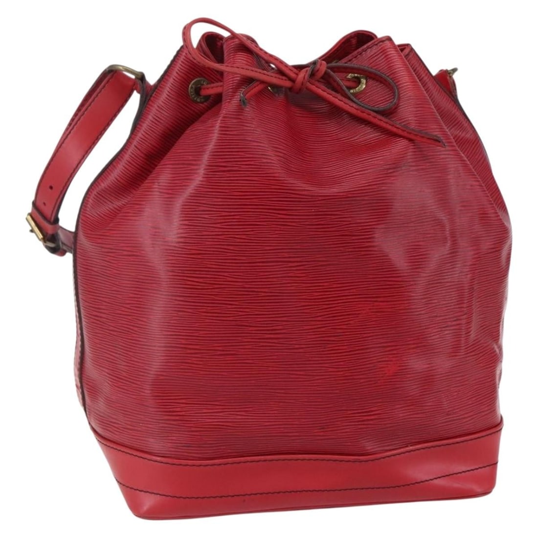 LOUIS VUITTON Epi Noe Shoulder Bag Red M44007 France Auth (1 of 18)