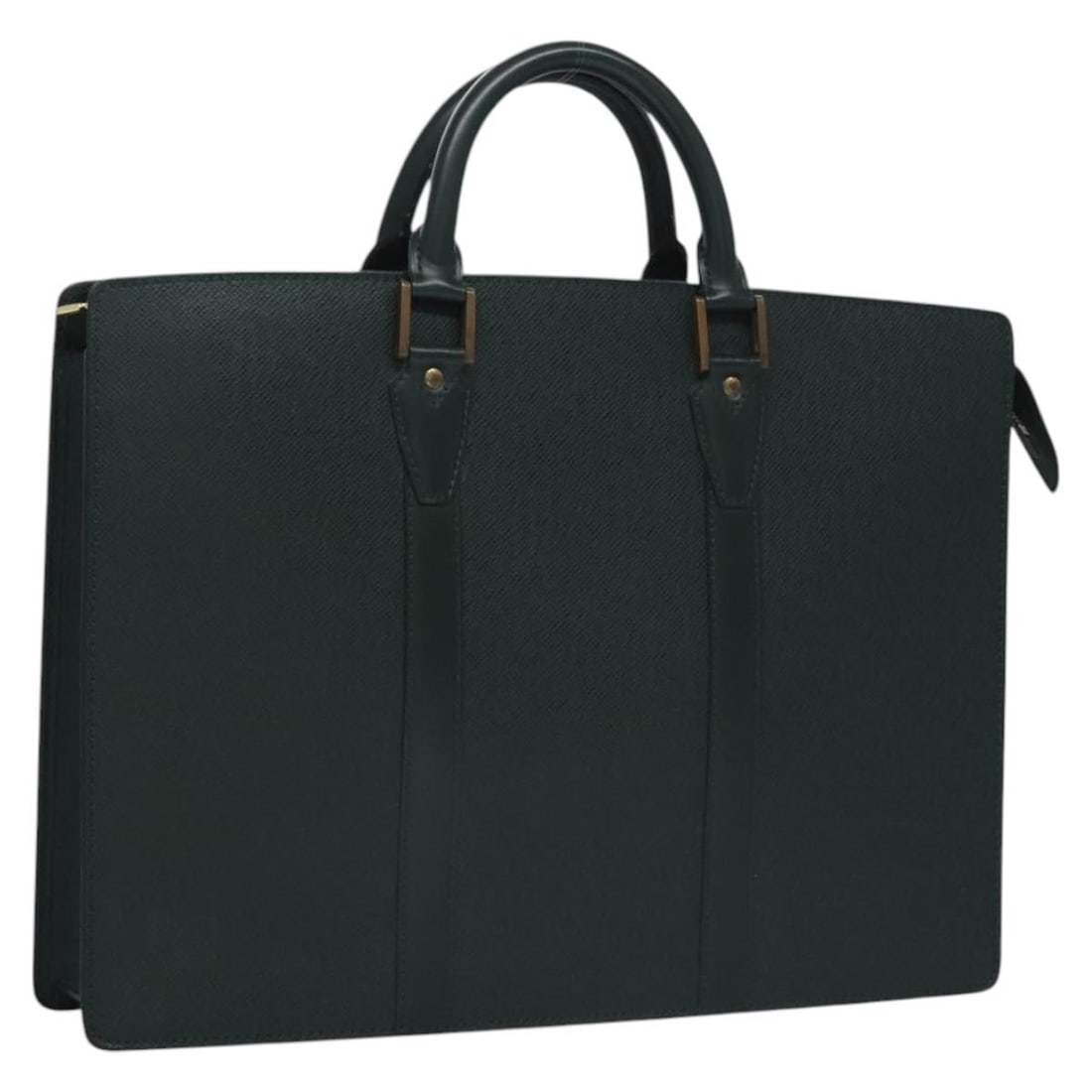 LOUIS VUITTON Taiga Porte Documents Rozan Bag Epicea M30054 Luxury Business Bag: LOUIS VUITTON Taiga Porte Documents Rozan Bag Epicea M30054 Luxury Business Bag This LOUIS VUITTON Taiga Porte Documents Rozan Bag in Epicea is an exquisite business bag crafted from premium Taiga lea