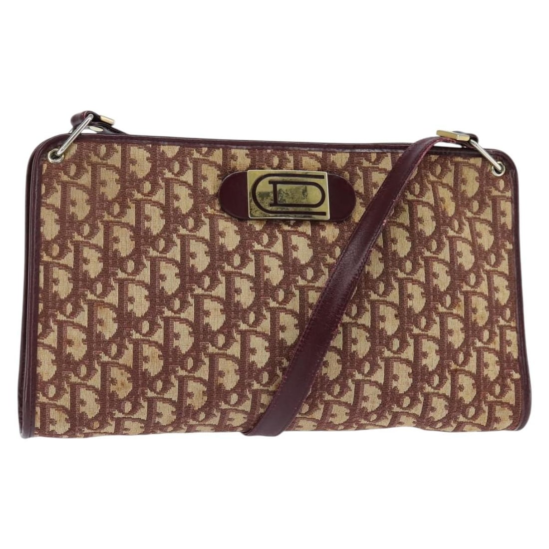 Christian Dior Red Gold Trotter Canvas Shoulder Bag Authentic: Christian Dior Red Gold Trotter Canvas Shoulder Bag Authentic Discover the elegance of the Christian Dior Trotter Canvas Shoulder Bag, a stunning accessory that embodies luxury and functionality. Craf