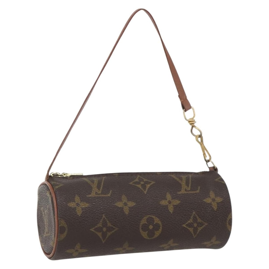 Monogram Canvas Papillon Pouch by Louis Vuitton France: Monogram Canvas Papillon Pouch by Louis Vuitton France This Louis Vuitton Monogram Papillon pouch is crafted from signature monogram canvas and was made in France. The pouch features a classic monogra