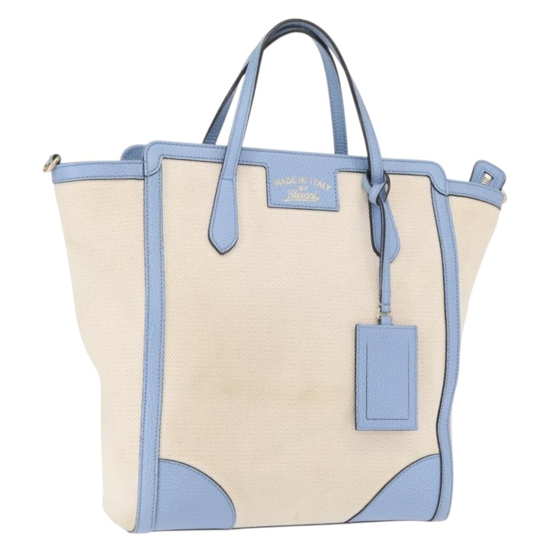 Beige Canvas Swing Tote by Gucci Model 368824 Handbag Italy: Beige Canvas Swing Tote by Gucci Model 368824 Handbag Italy This is a GUCCI Swing hand bag crafted from beige and gold canvas. Featuring a structured silhouette, this Italian-made handbag offers a pra