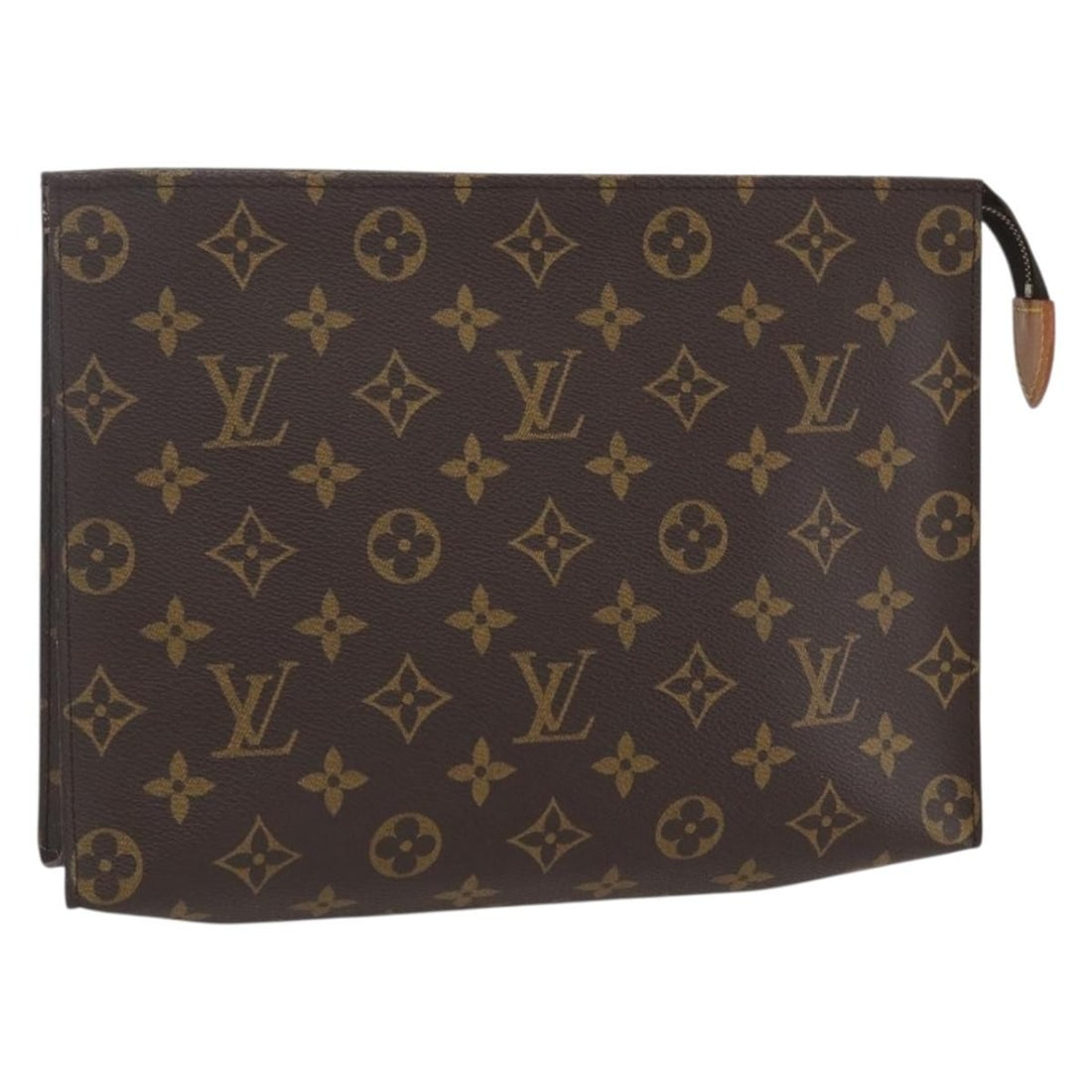 LOUIS VUITTON Monogram Poche Toilette 26 Pouch M47542 Auth France (1 of 17)
