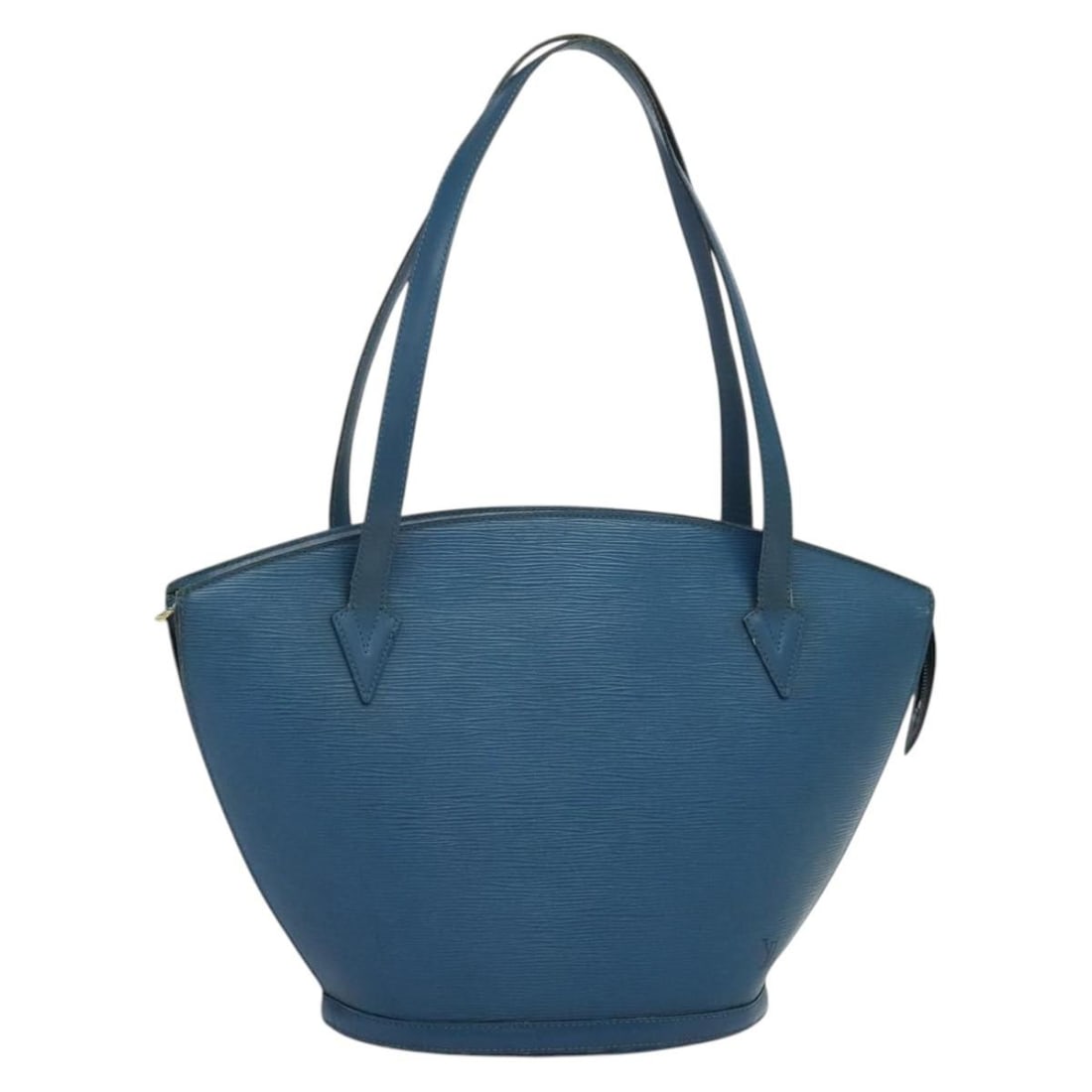 LOUIS VUITTON Epi Saint Jacques Blue Shoulder Bag M52275 Auth France (1 of 18)