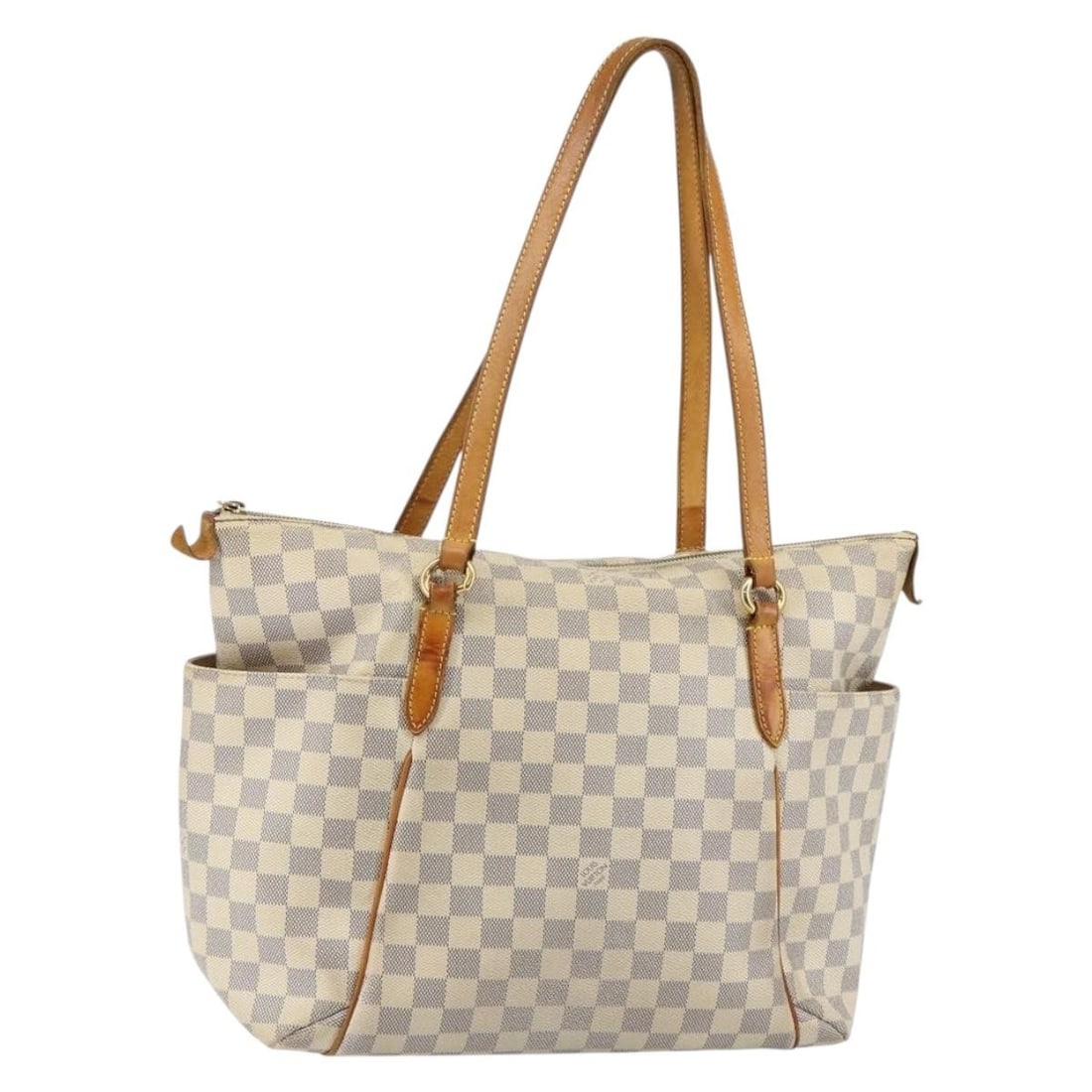 LOUIS VUITTON Damier Azur Totally MM Tote Bag N51262 Made in France (1 of 18)