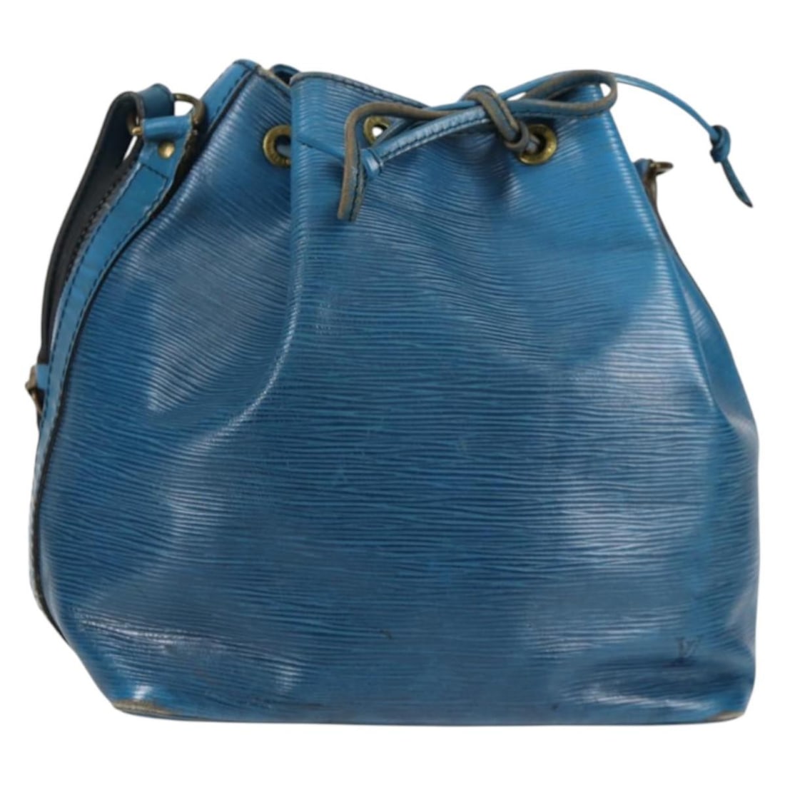 LOUIS VUITTON Epi Petit Noe Shoulder Bag Blue M44105 Made in France (1 of 18)