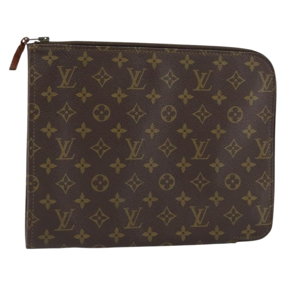 Monogram Canvas Posh Documents Clutch by Louis Vuitton M53456: Monogram Canvas Posh Documents Clutch by Louis Vuitton M53456 This Louis Vuitton Monogram Posh Documents Clutch Bag features the brand's signature Monogram canvas exterior and was crafted in France. I