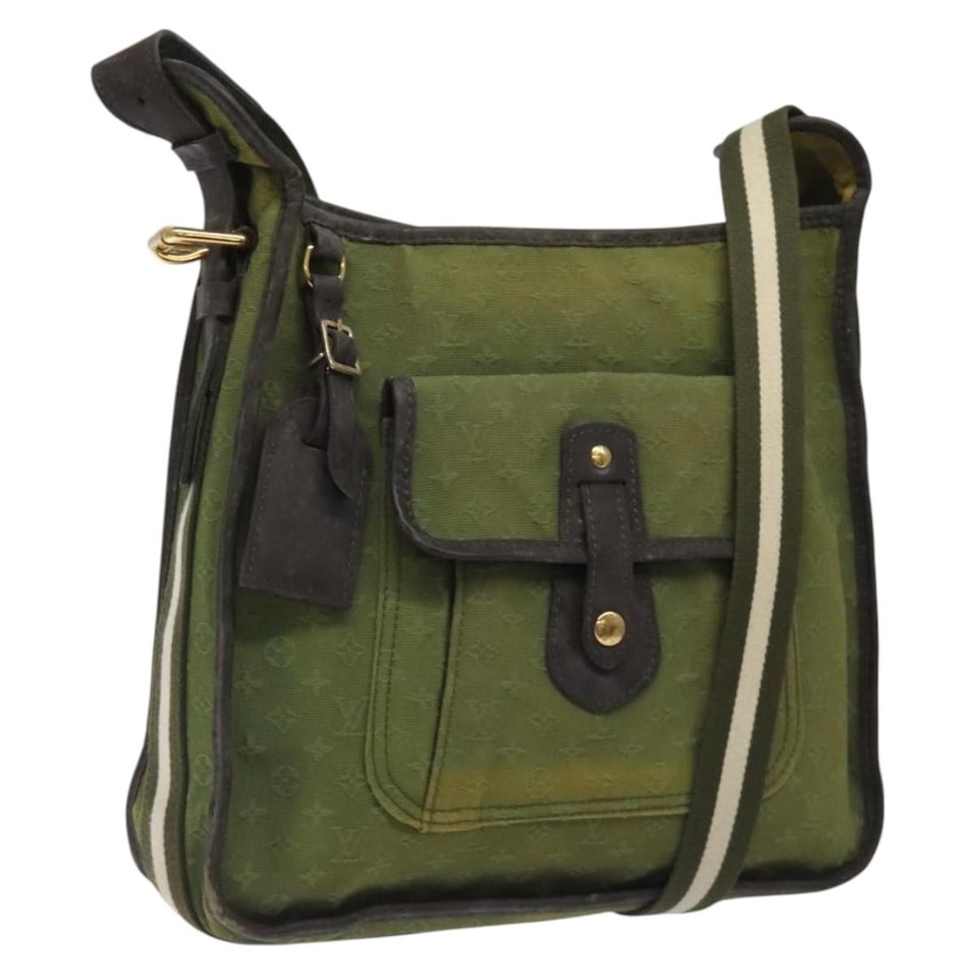 LOUIS VUITTON Monogram Mini Besace Mary Kate Bag TST Khaki M92322 Shoulder Bag (1 of 18)