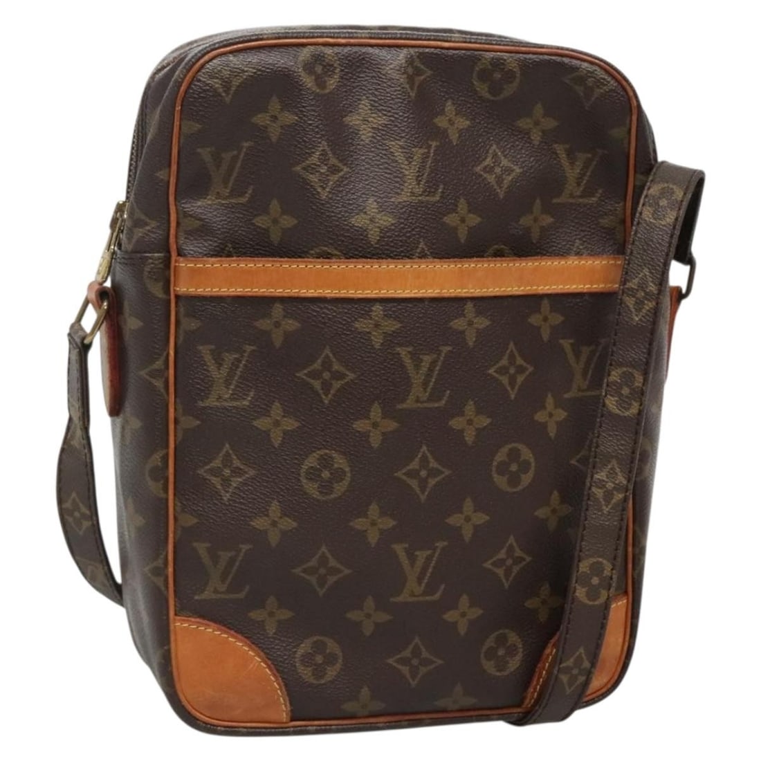 Louis Vuitton Monogram Danube MM Shoulder Bag M45264 Auth France (1 of 18)