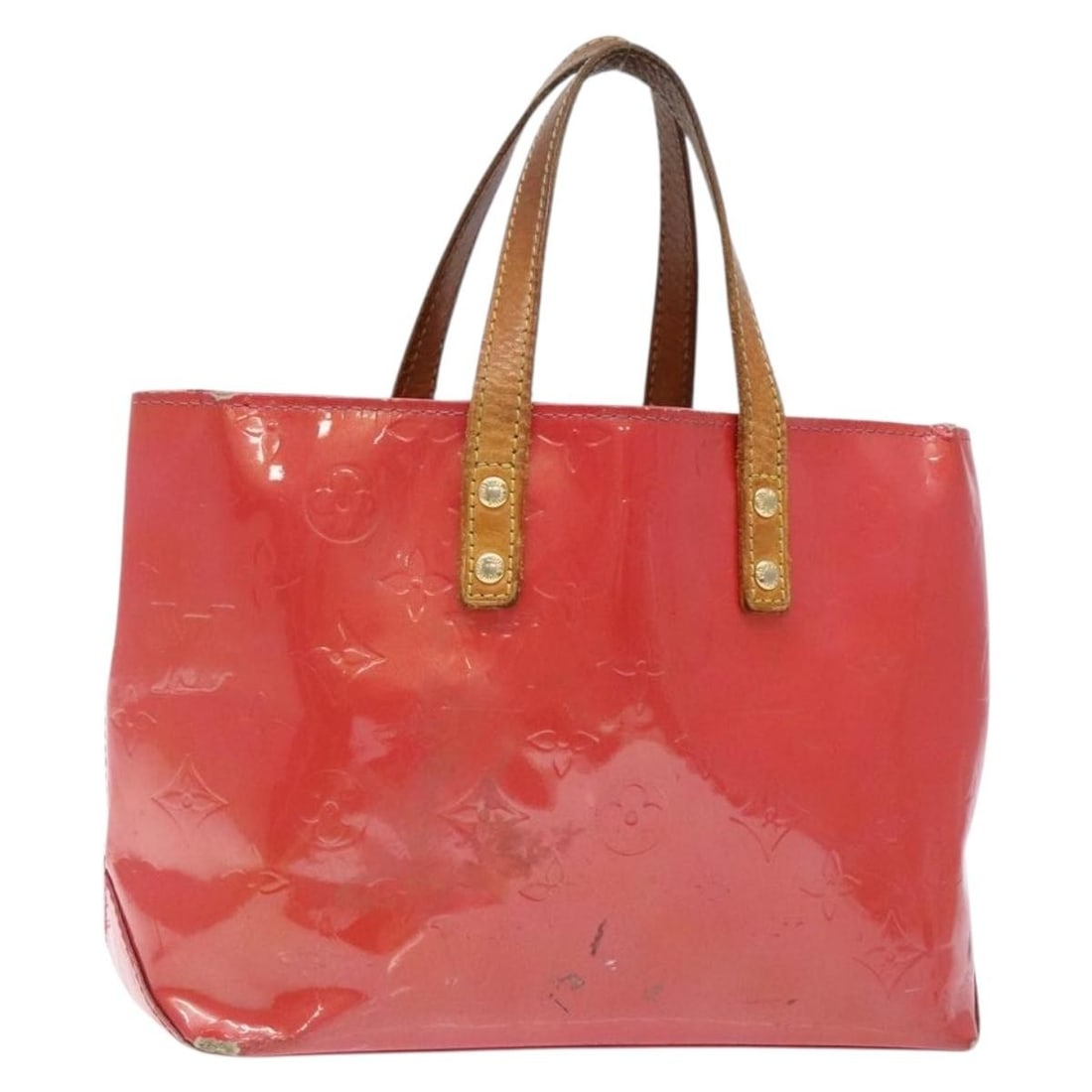 LOUIS VUITTON Monogram Vernis Reade PM Hand Bag Fran Boise M9132F Auth: LOUIS VUITTON Monogram Vernis Reade PM Hand Bag Fran Boise M9132F Auth This Louis Vuitton Monogram Vernis Reade PM handbag is a stylish and sophisticated accessory crafted from high-quality patent lea