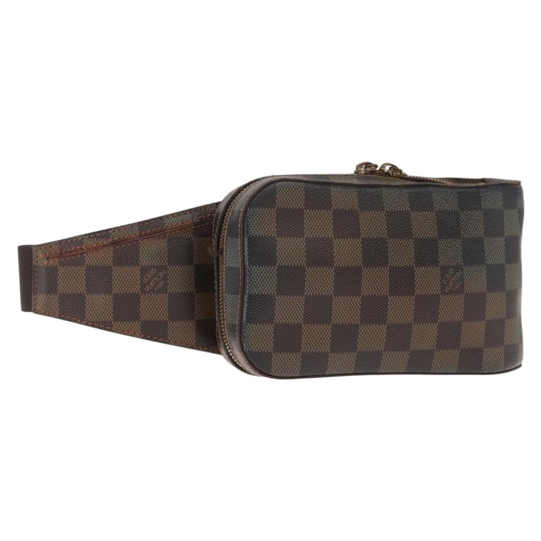 Damier Ebene Canvas Geronimos Shoulder Bag N51994 by Louis Vuitton (1 of 18)