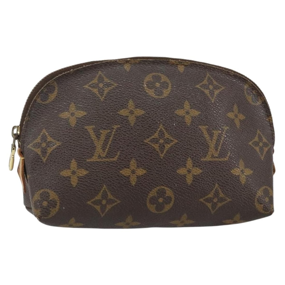 LOUIS VUITTON Monogram Cosmetic Pouch M43998 Made in Spain: LOUIS VUITTON Monogram Cosmetic Pouch M43998 Made in Spain This LOUIS VUITTON Monogram Pochette Cosmetic PM Pouch (M43998) is a stylish accessory crafted from durable Monogram Canvas. Originating from