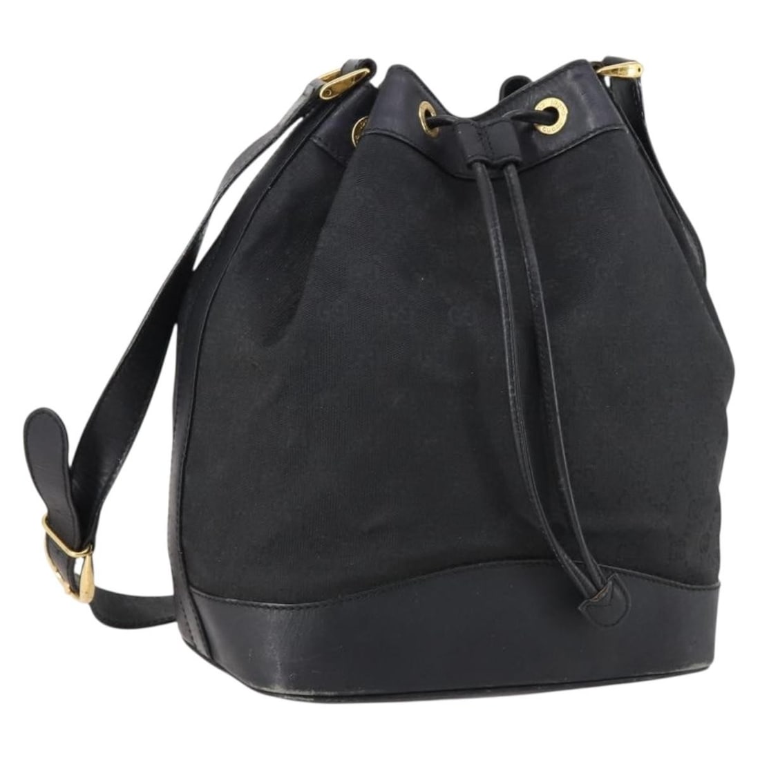 Gucci GG Canvas Black Gold Shoulder Bag Model 001 2854 1627 from Italy: Gucci GG Canvas Black Gold Shoulder Bag Model 001 2854 1627 from Italy This GUCCI GG Canvas shoulder bag features a black and gold color scheme with the iconic GG canvas exterior. The bag is crafted i