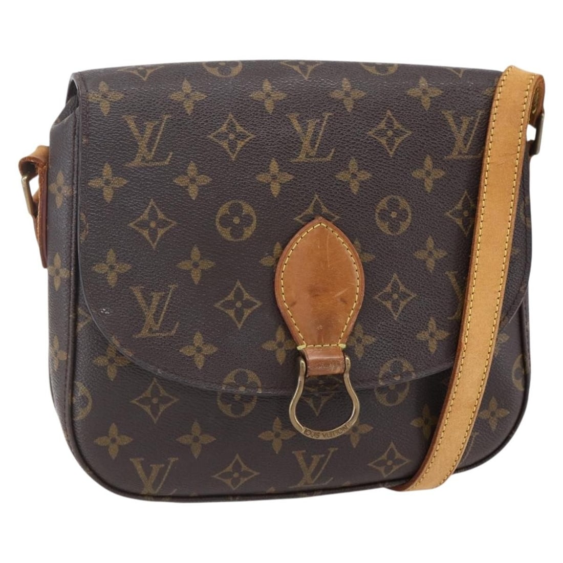 LOUIS VUITTON Monogram Saint Cloud GM Shoulder Bag M51242 Auth: LOUIS VUITTON Monogram Saint Cloud GM Shoulder Bag M51242 Auth This authentic LOUIS VUITTON Monogram Saint Cloud GM Shoulder Bag (M51242) is a stylish addition to any collection. Crafted in France