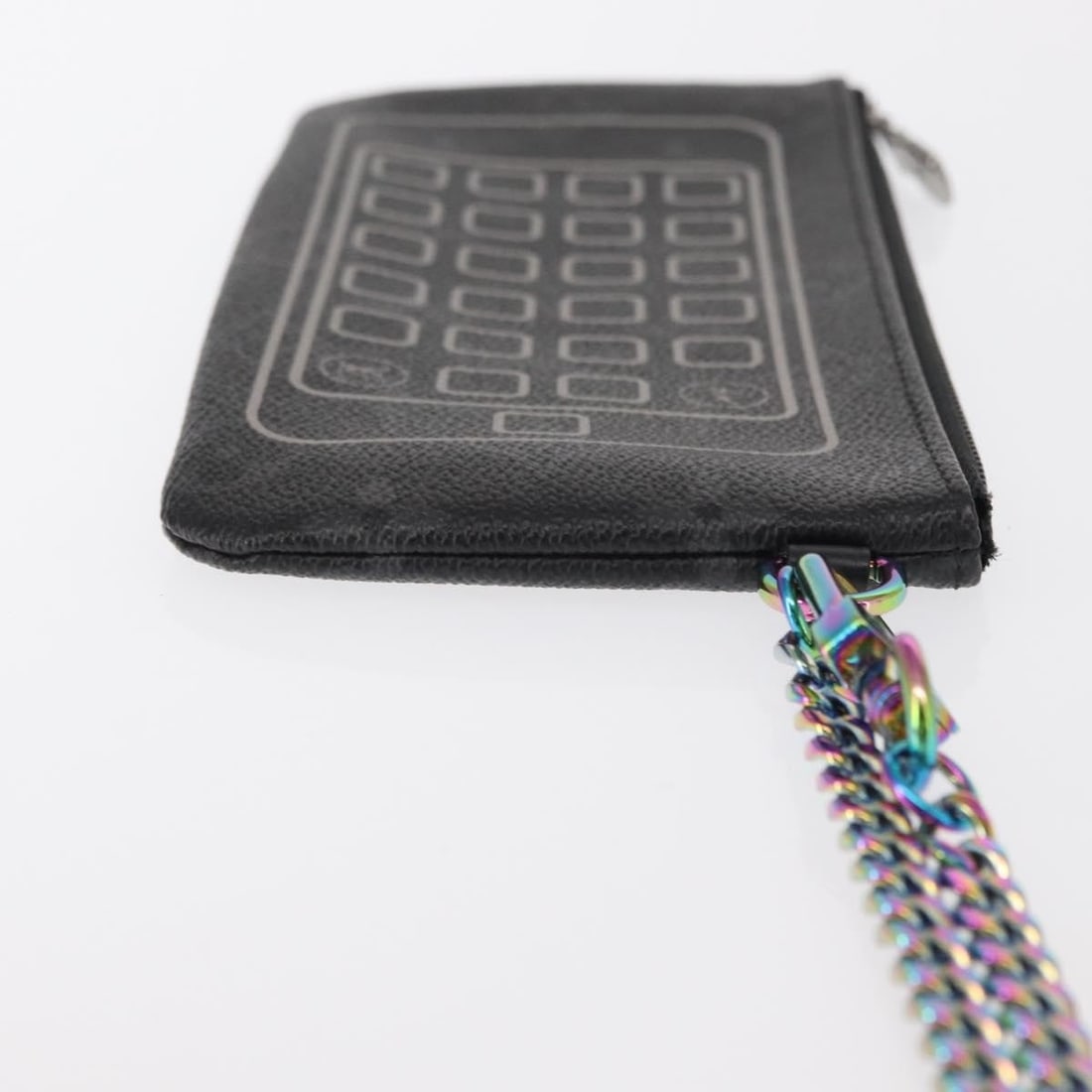 LOUIS VUITTON Monogram Eclipse iPhone Case M64433 Auth - 3