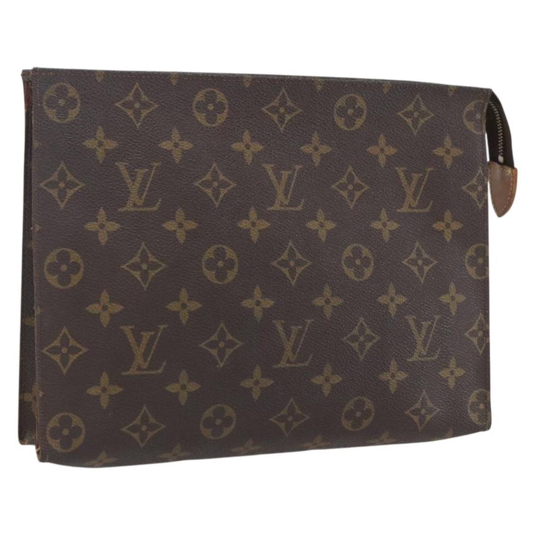 Louis Vuitton Monogram Canvas Poche Toilette 26 Pouch M47542 France: Louis Vuitton Monogram Canvas Poche Toilette 26 Pouch M47542 France This is a Louis Vuitton Monogram Poche Toilette 26 pouch crafted from signature monogram canvas. The pouch features a monogram exter