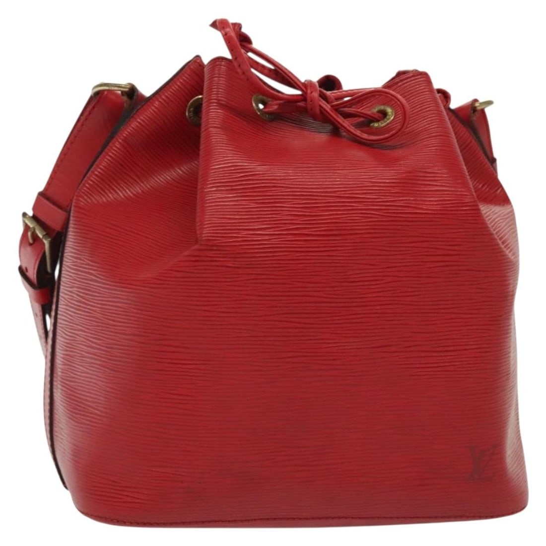 LOUIS VUITTON Epi Petit Noe Red Shoulder Bag M44107 France (1 of 18)