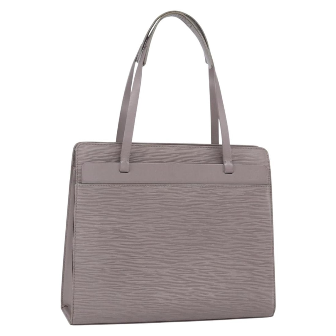 Louis Vuitton Epi Croisette PM Lilac Leather Tote Bag M5249B: Louis Vuitton Epi Croisette PM Lilac Leather Tote Bag M5249B This Louis Vuitton Epi Croisette PM tote bag is crafted from durable Epi leather in a lilac color. The bag features a spacious interior, st