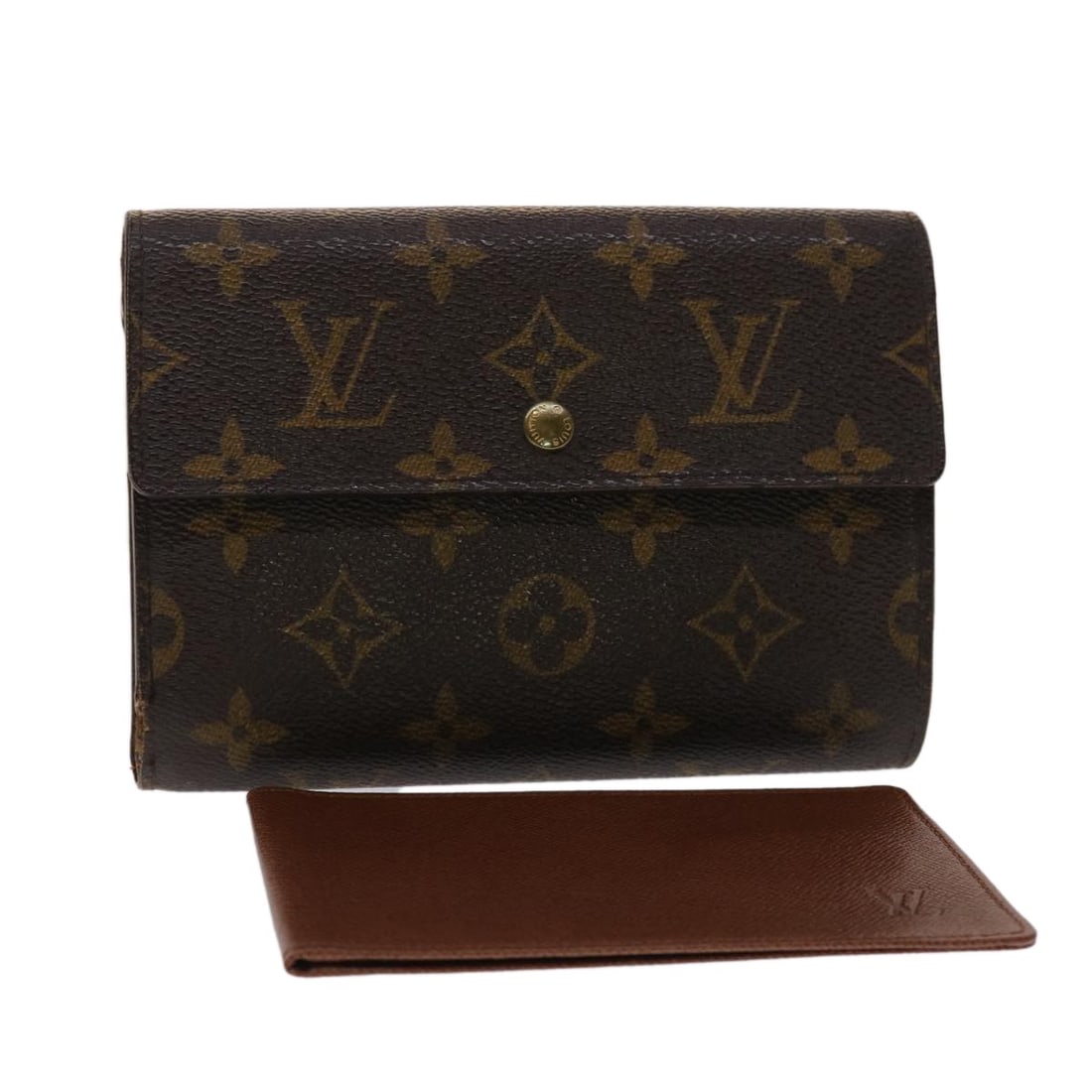 LOUIS VUITTON Monogram Porte Tresor Wallet M61202 Made in France (1 of 17)