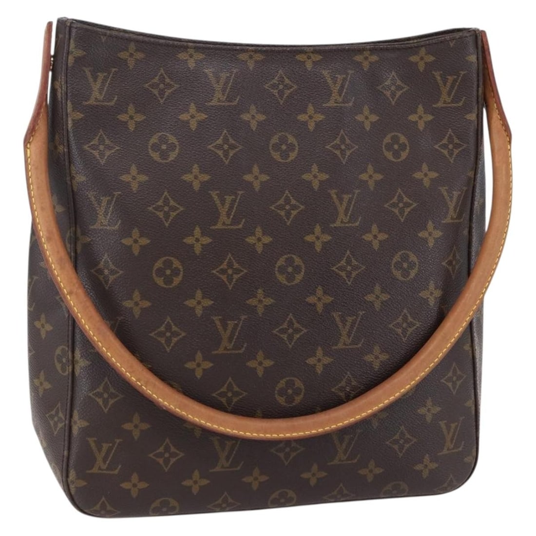 LOUIS VUITTON Monogram Looping GM Shoulder Bag M51145 Authentic (1 of 18)