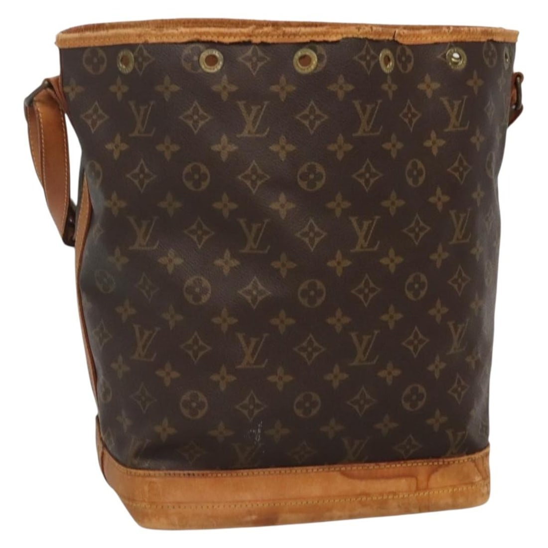 Authentic LOUIS VUITTON Monogram Noe Shoulder Bag M42224: Authentic LOUIS VUITTON Monogram Noe Shoulder Bag M42224 This authentic Louis Vuitton Monogram Noe Shoulder Bag (M42224) is crafted from durable Monogram Canvas, showcasing the iconic LV pattern. Desi