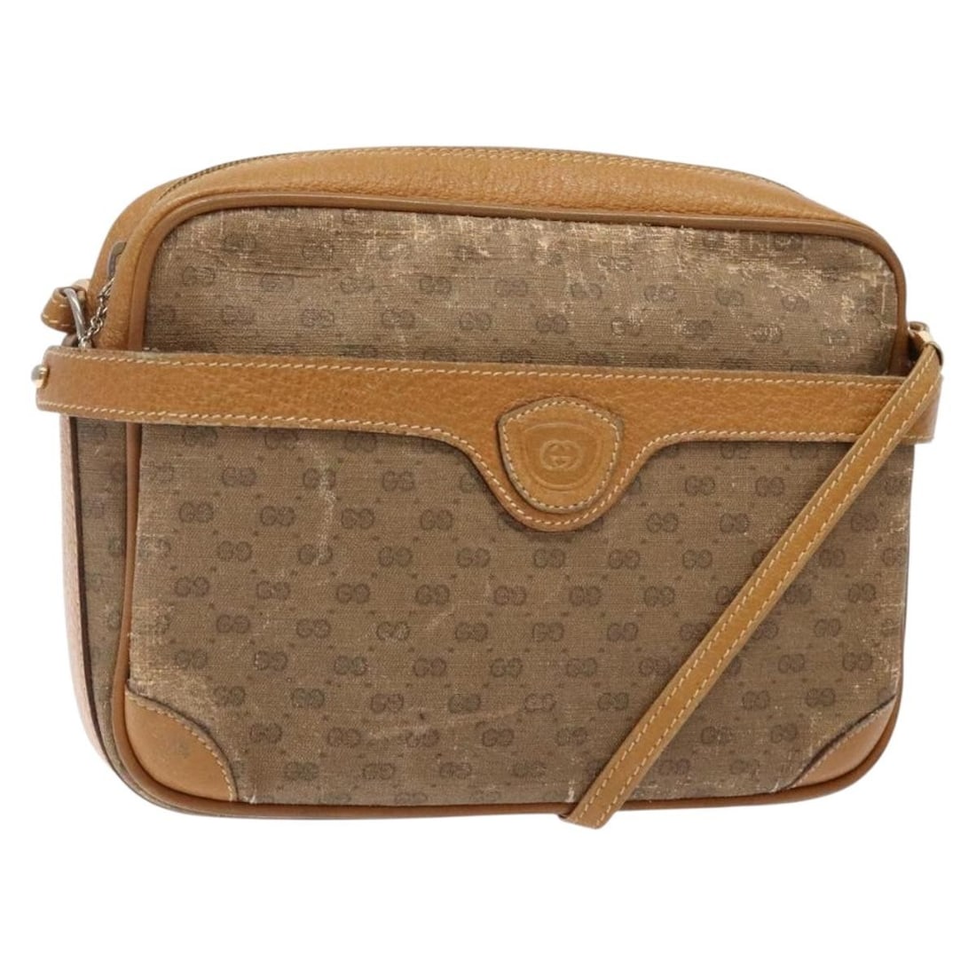 GUCCI Micro GG Supreme Beige Gold Shoulder Bag 007 904 0423 Authentic: GUCCI Micro GG Supreme Beige Gold Shoulder Bag 007 904 0423 Authentic Discover the stylish GUCCI Micro GG Supreme Shoulder Bag, a chic accessory crafted in Italy. This shoulder bag features a sophisti