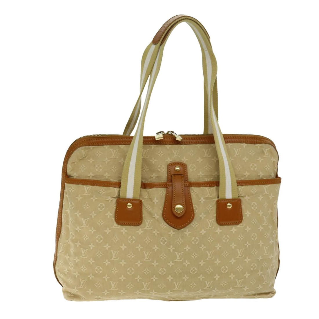 LOUIS VUITTON Monogram Mini Kabamari Tote Bag Beige M92492 Auth: LOUIS VUITTON Monogram Mini Kabamari Tote Bag Beige M92492 Auth Introducing the LOUIS VUITTON Monogram Mini Kabamari Kate Tote Bag, a stylish accessory that seamlessly combines elegance and functional