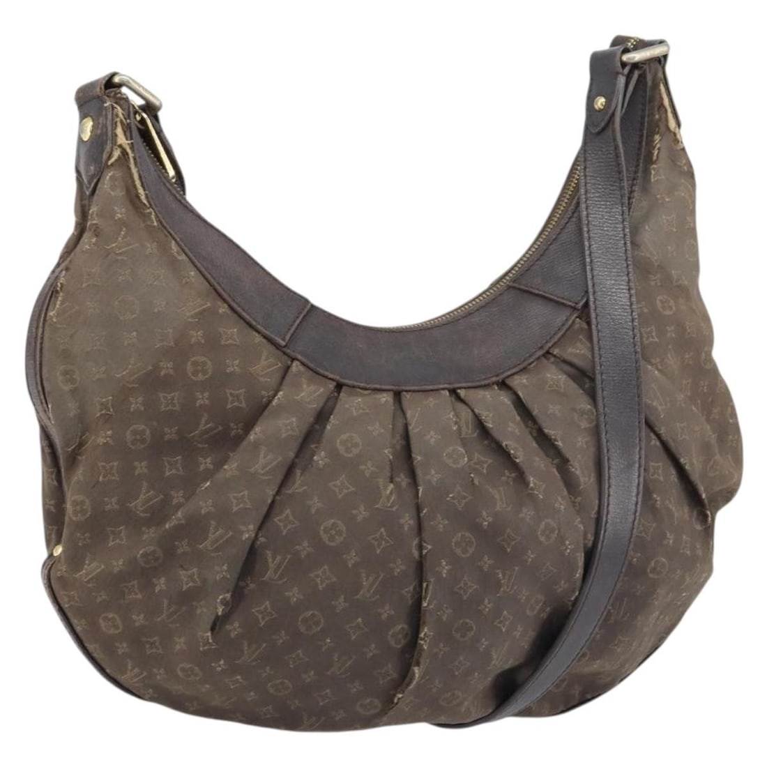 LOUIS VUITTON Monogram Idylle Rhapsody MM Shoulder Bag Fuzan M40403 Auth (1 of 18)