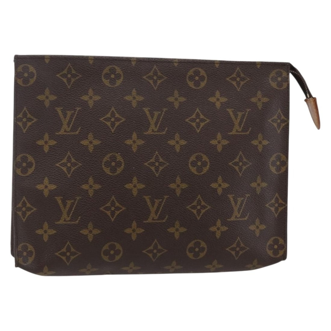 LOUIS VUITTON Monogram Poche Toilette 26 Pouch M47542 Made in France: LOUIS VUITTON Monogram Poche Toilette 26 Pouch M47542 Made in France This authentic LOUIS VUITTON Monogram Poche Toilette 26 Pouch (M47542) is a stylish accessory crafted from durable Monogram Canvas.