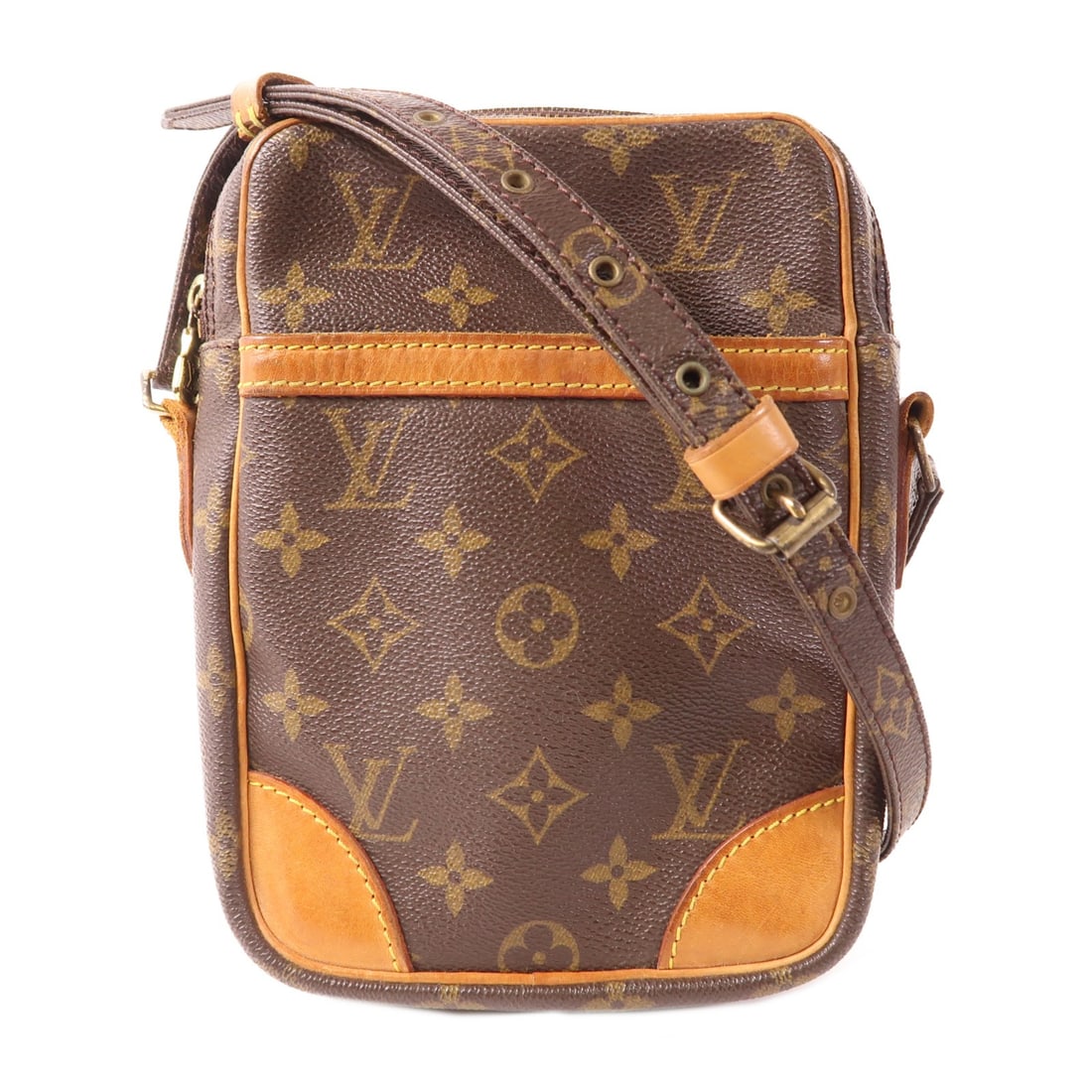 Louis Vuitton Danube Shoulder Bag M45266 Monogram Brown GHW (1 of 13)