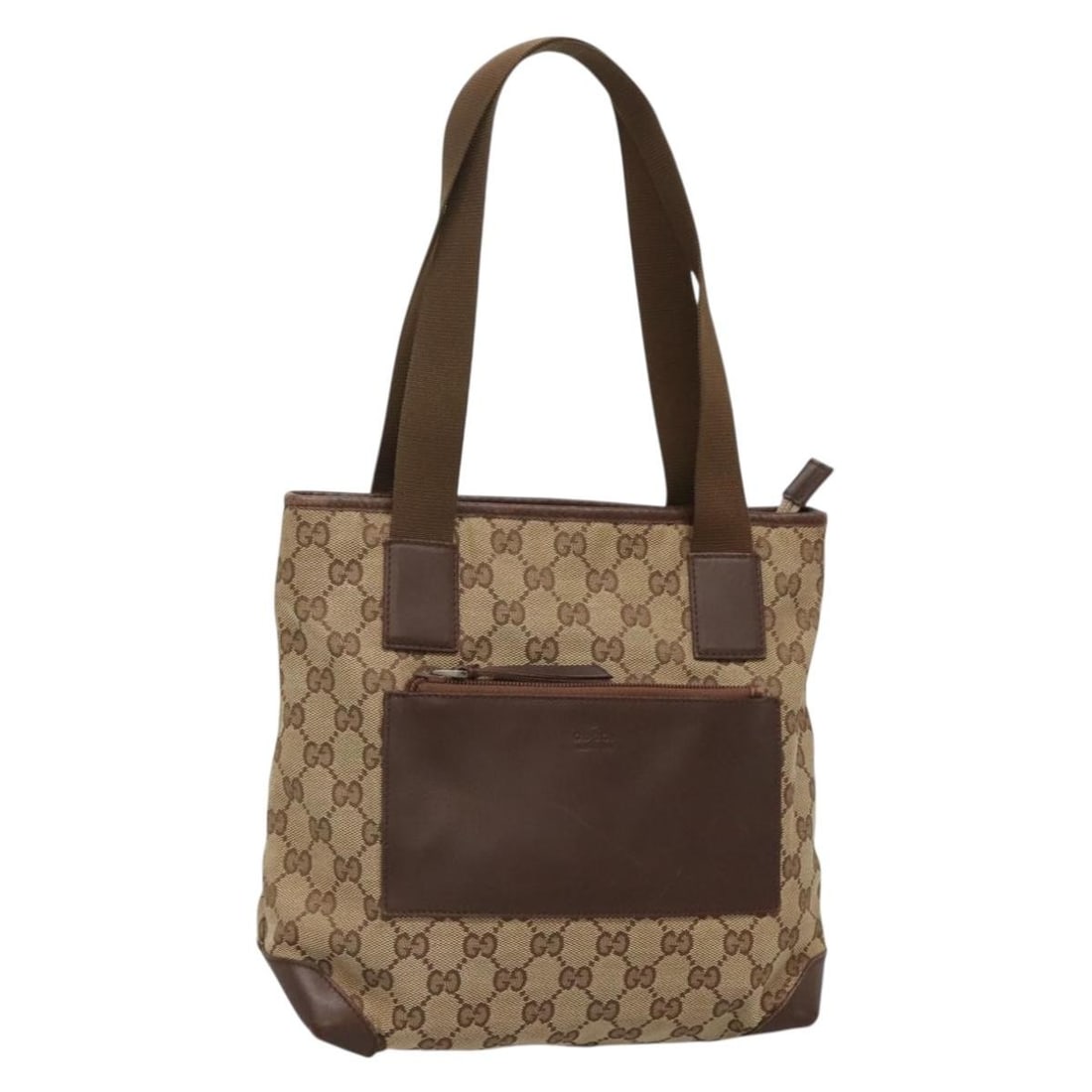 GUCCI GG Canvas Beige Tote Bag 019 0402 Made in Italy (1 of 18)
