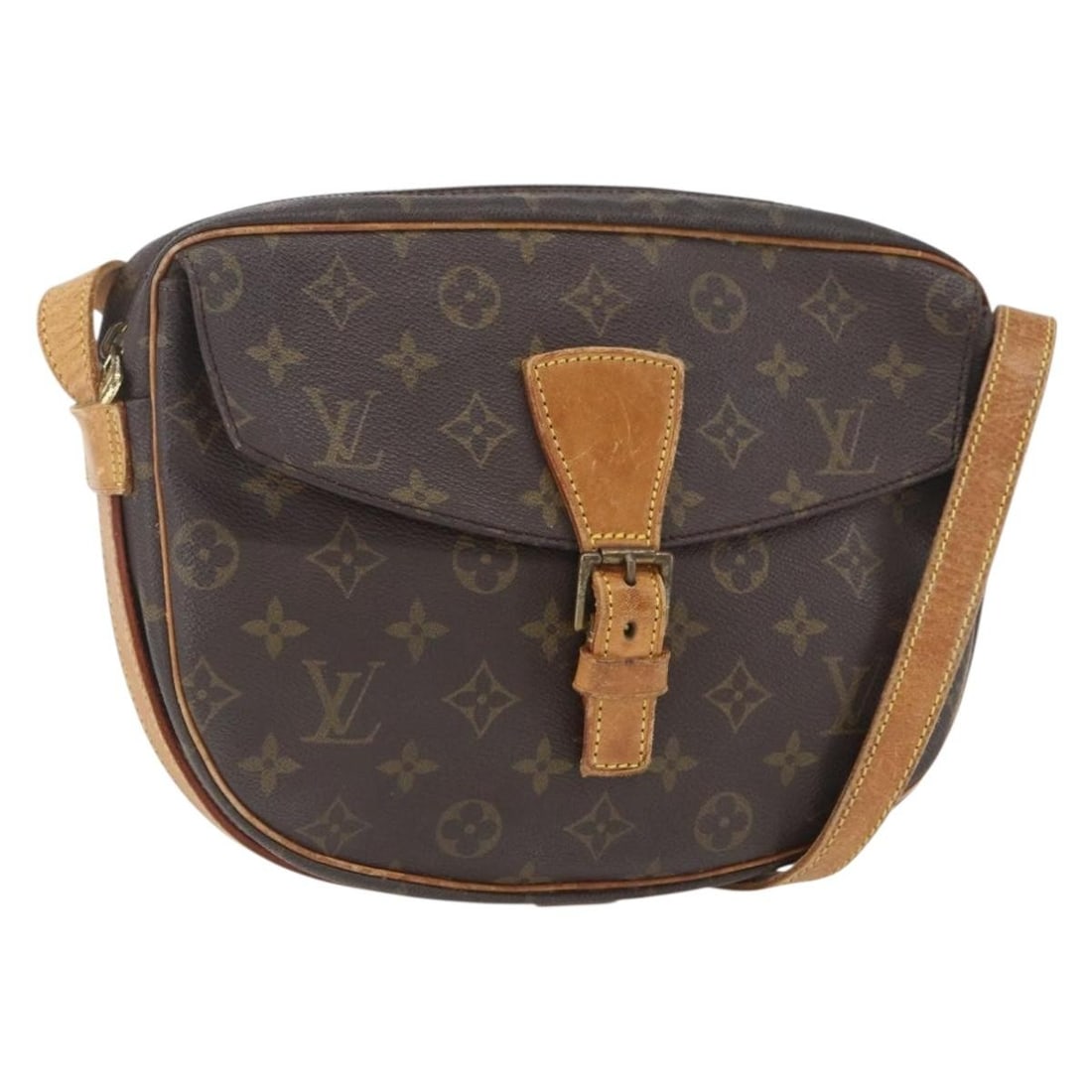 Louis Vuitton Jeune Fille GM Monogram Canvas Shoulder Bag M51225 France: Louis Vuitton Jeune Fille GM Monogram Canvas Shoulder Bag M51225 France This Louis Vuitton Monogram Jeune Fille GM shoulder bag features the signature monogram canvas exterior and is designed for ever